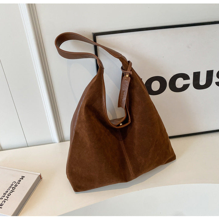 Jada | Borsa tote di Camoscio