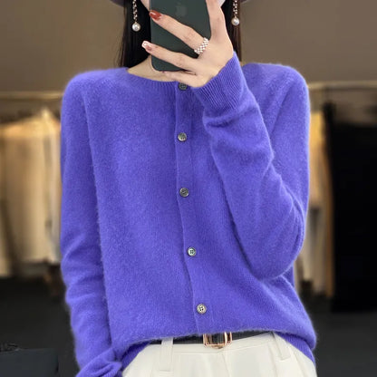 Anna | Cardigan in lana Merino