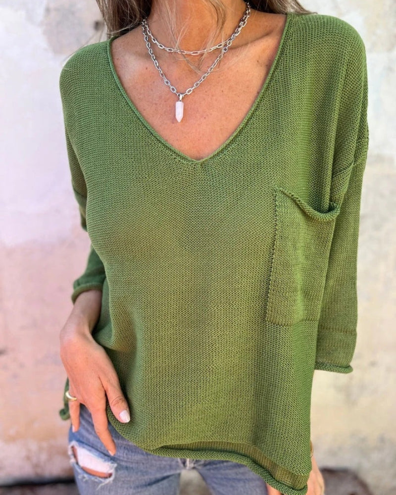 SEMBE - Top di Maglia Boho
