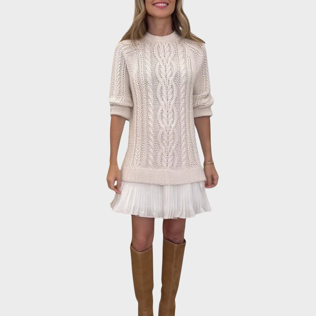 Gabriela | Abito in maglia in Tessuto