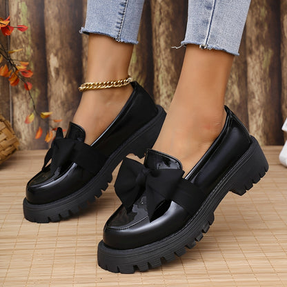 Eliza - Elegantle scarpe in pelle con platform e suola gruesa da donna