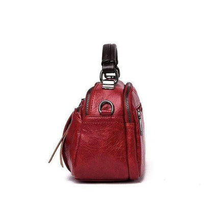 Finbjørg | Borsa Piccola e Versatile in Tonalità Cognac Dorato