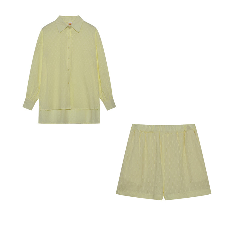 Elizabeth - Set di Camicia e shorts Freschi