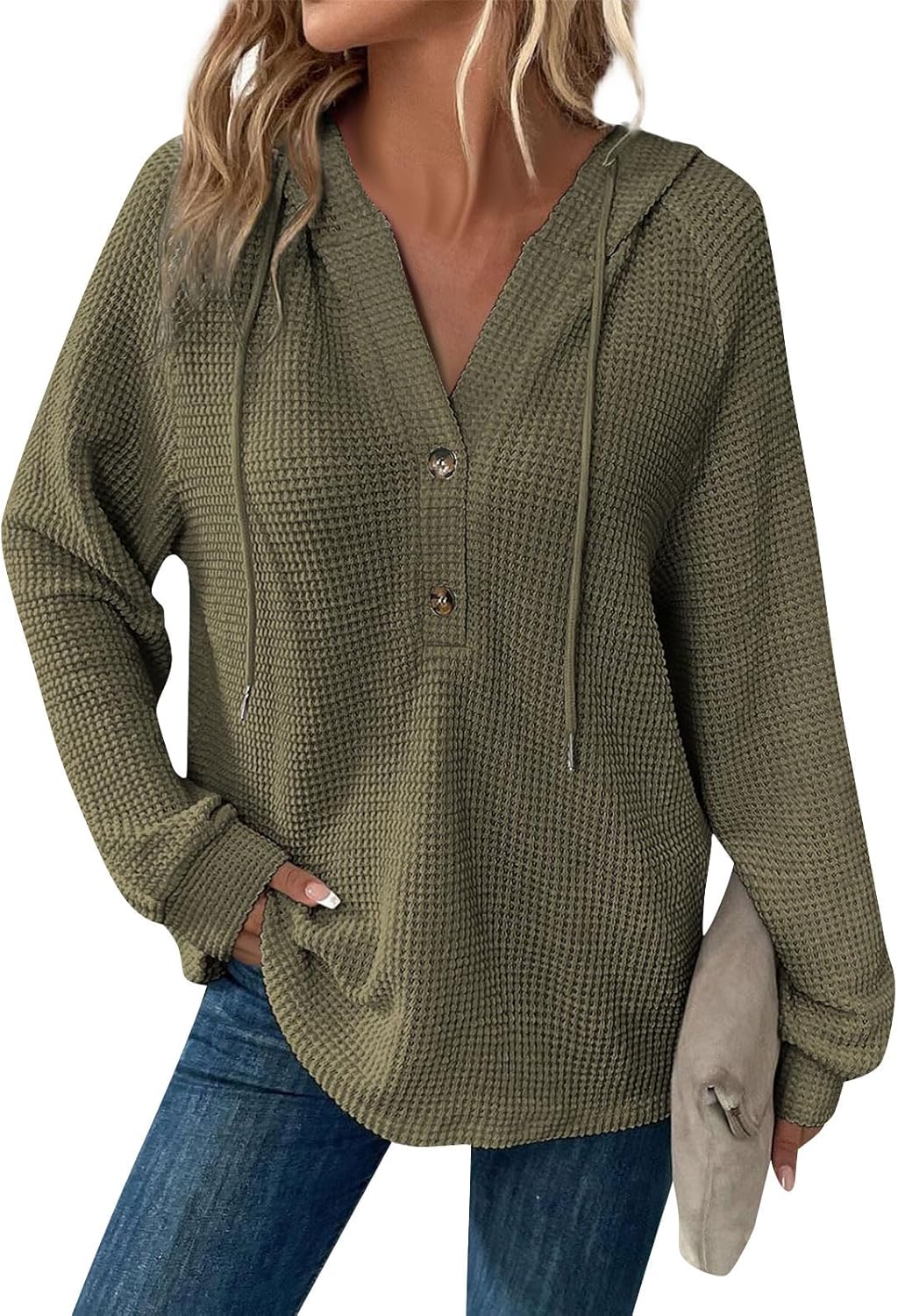 Zyrae™ | Felpa Scollo a V Oversize