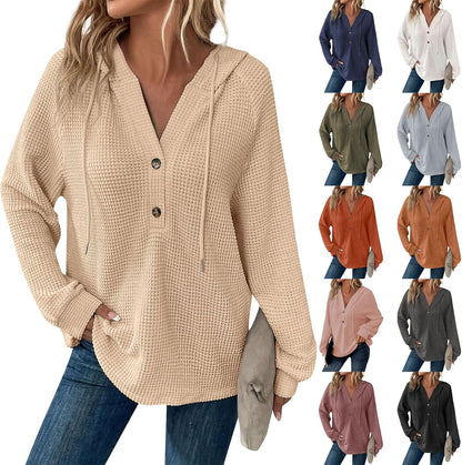 Zyrae™ | Felpa Scollo a V Oversize