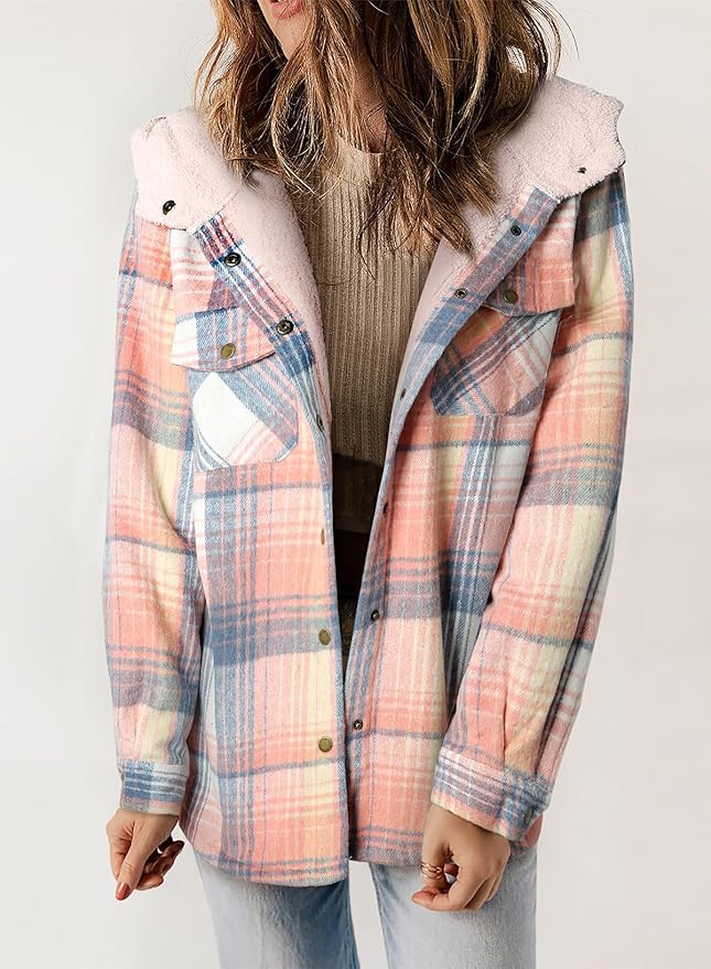 Elvessa | Giacca di Franela a quadri