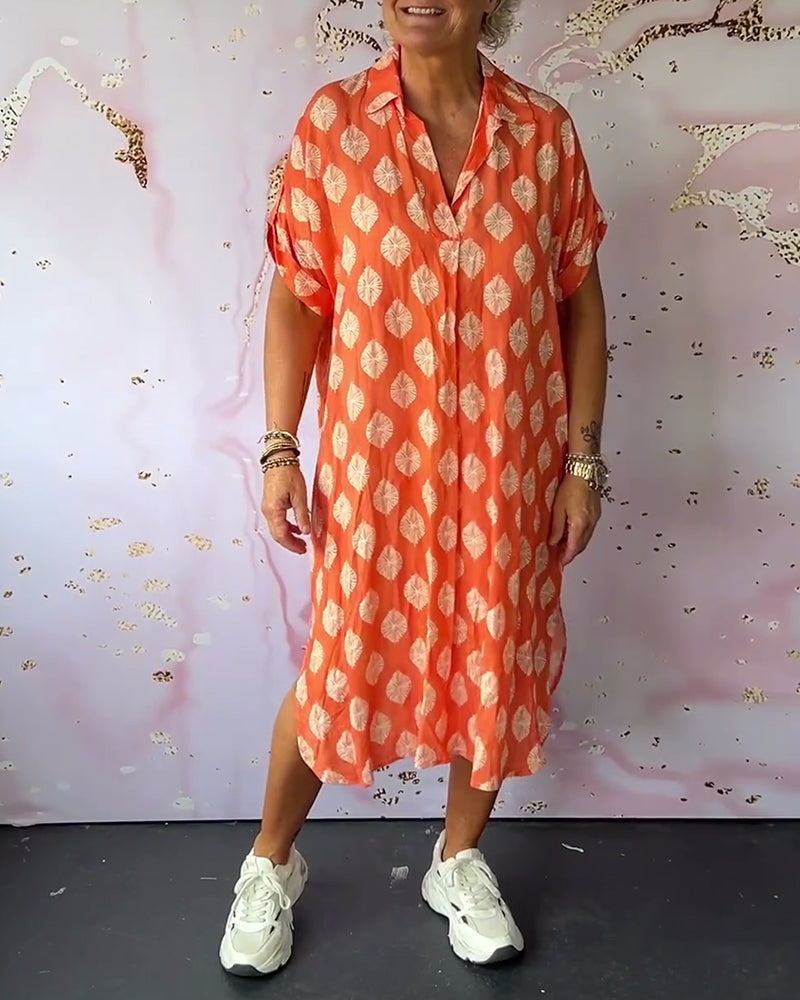 Paisley – Abito elegante con Scollo a V