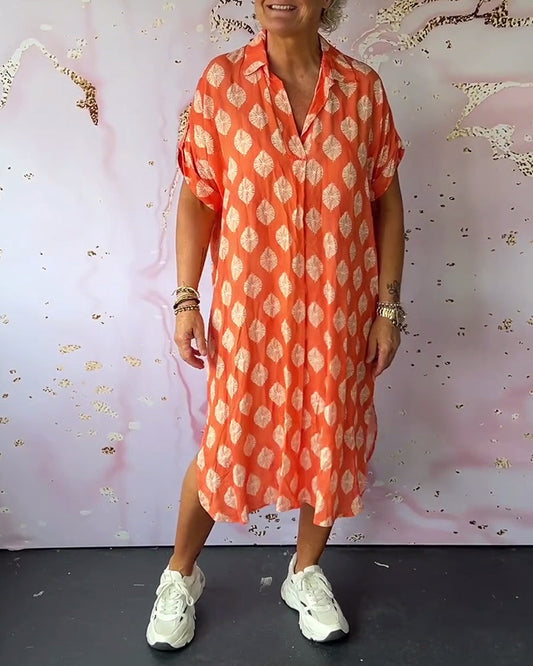 Paisley – Abito elegante con Scollo a V