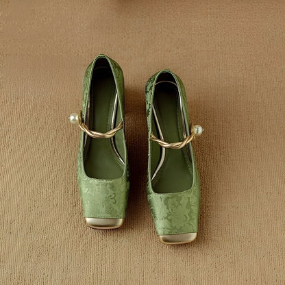 Rhonda - Elegantle scarpe con tacco bloque da donna