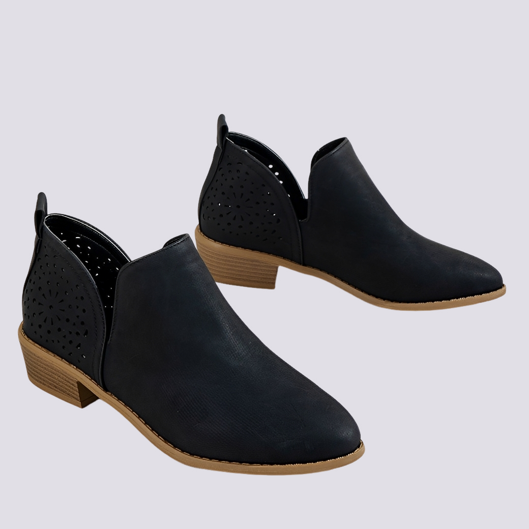 Megan - Elegantle scarpe in pelle retrò da donna