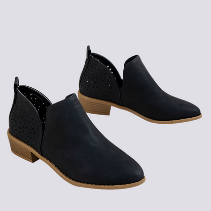 Megan - Elegantle scarpe in pelle retrò da donna