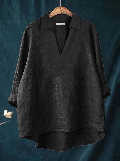 Blusa in lino María