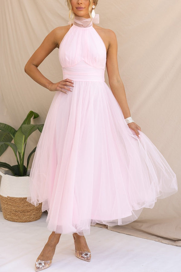 Phoebe - Abito Midi con Gonna Lunga