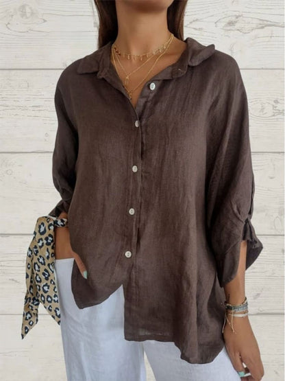 Bonnie – Camicia di Bottoni Rilassata