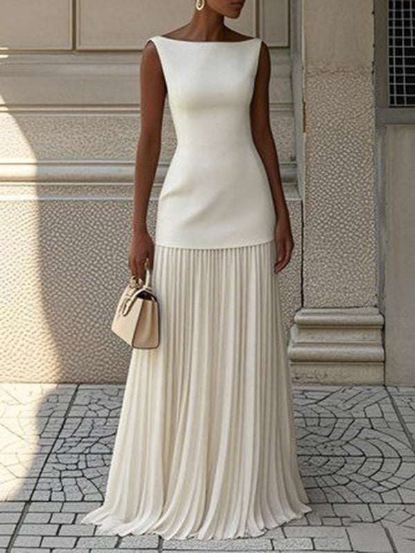 JULIET – ABITO MAXI SENZA MANICHE DI ELEGANZA INTEMporal