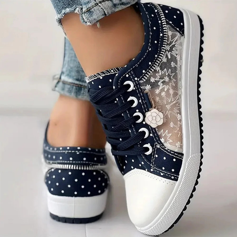 Elettra - Sneakers floreales leggere