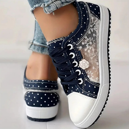 Elettra - Sneakers florales leggere