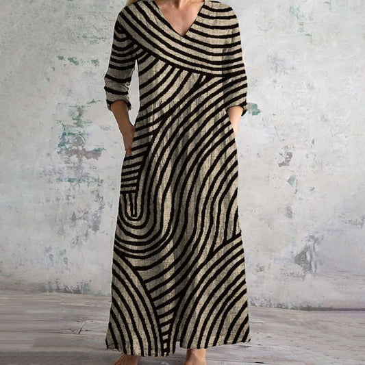 Eve | Abito a righe Vintage