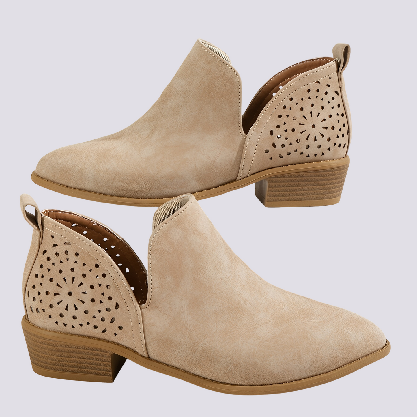 Megan - Elegantle scarpe in pelle retrò da donna