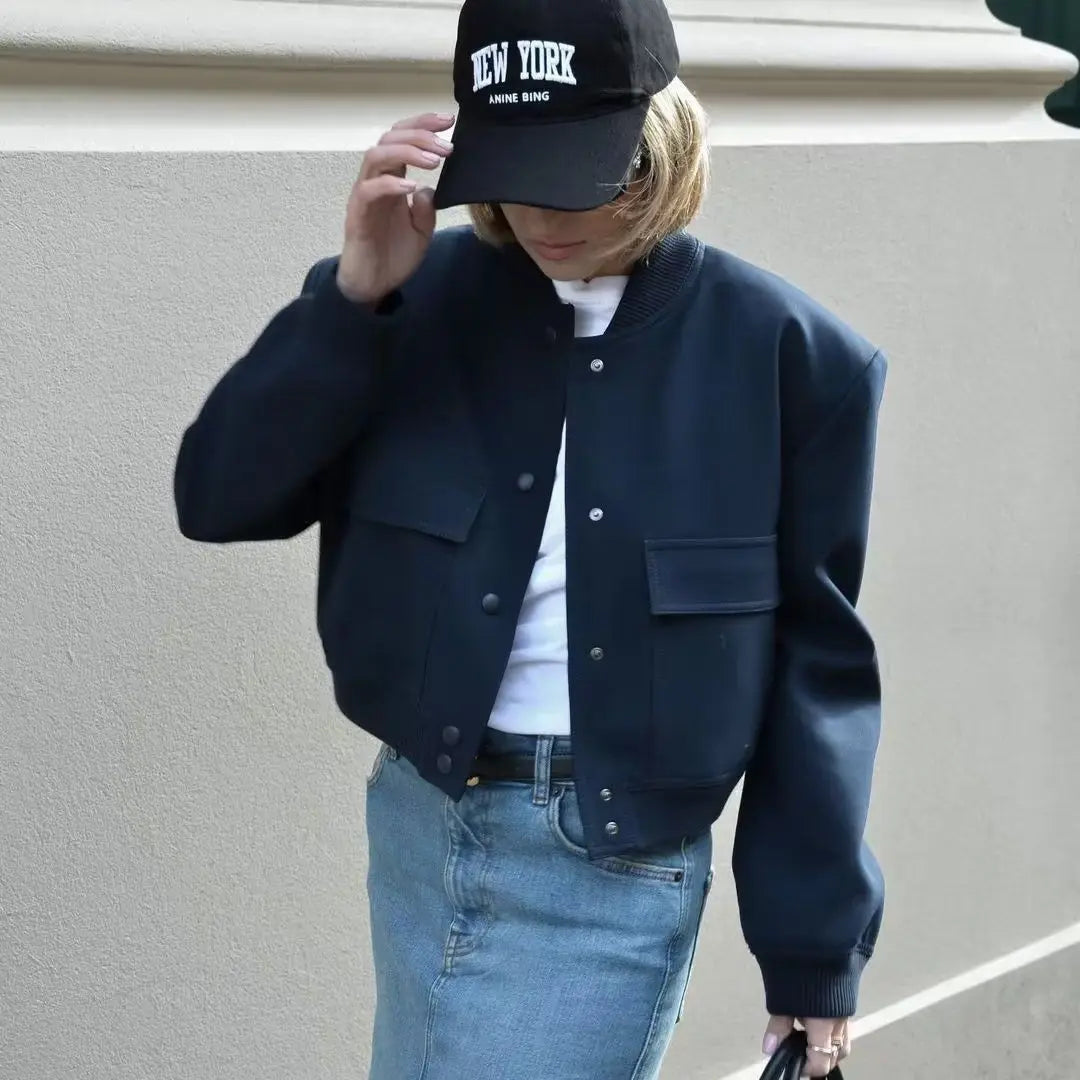 BELLA | Bomber a maniche lunghe Corto