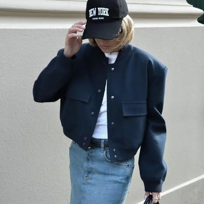 BELLA | Bomber a maniche lunghe Corto