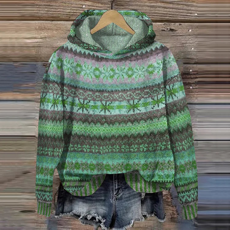 Lina | Maglione Etnico in maglia