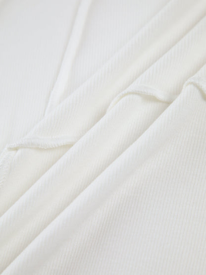 TOP CASSIE LARGO ELEGANTE CON MANICHE LUNGHE