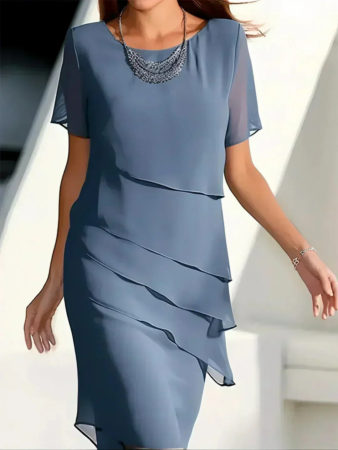 Brielle | Abito midi Leggero e Elegante per la Primavera