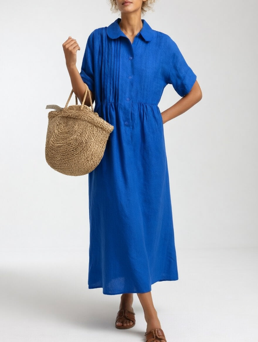 Lysandra™ — Abito chemisier leggero per il Estate