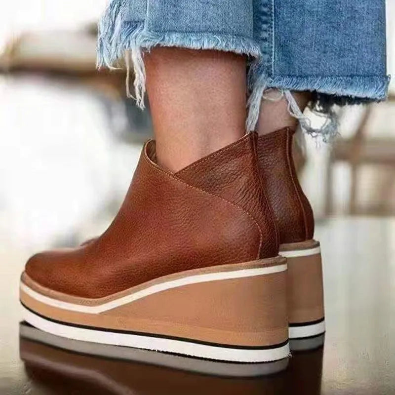 Stivali eleganti di Pelle Slim-Fit