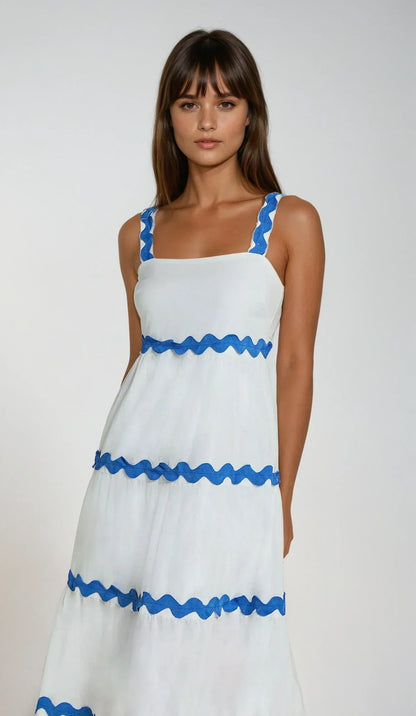 Il Abito midi Wavy Charm