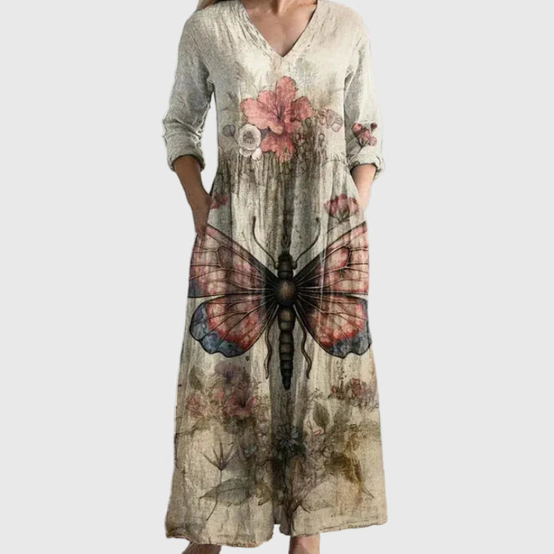 Abito | Abito maxi Elegante e Fluido