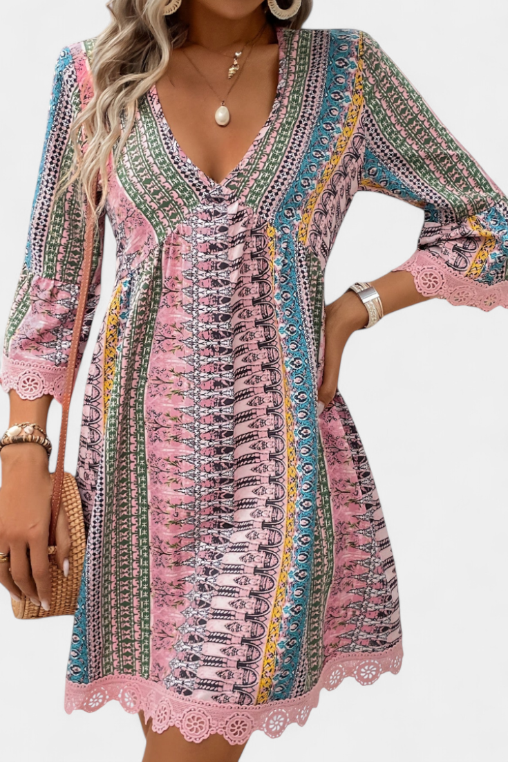 Axelle Abito Boho Elegante