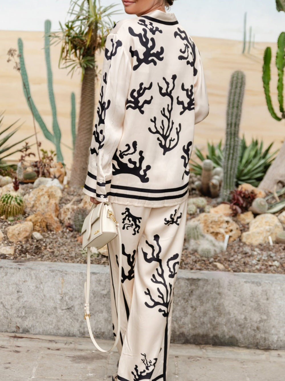 Emma | Set di Pijama di Seta Elegante