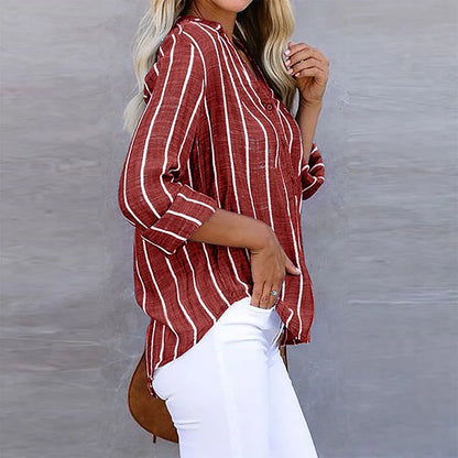Maddie - Camicia a Righe con bottoni