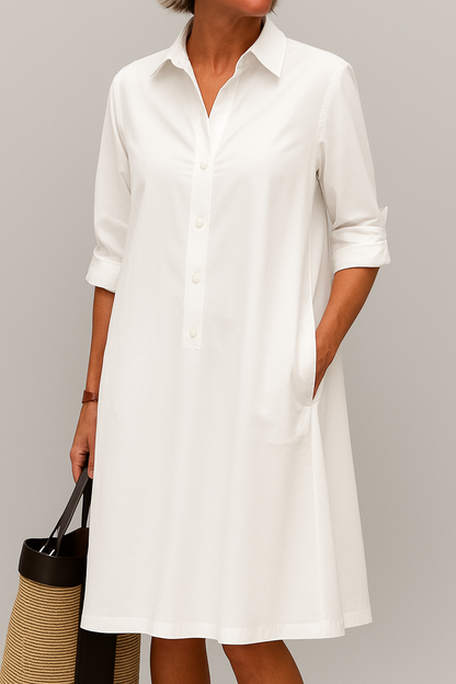 Elodie | Abito Camicia con bottoni