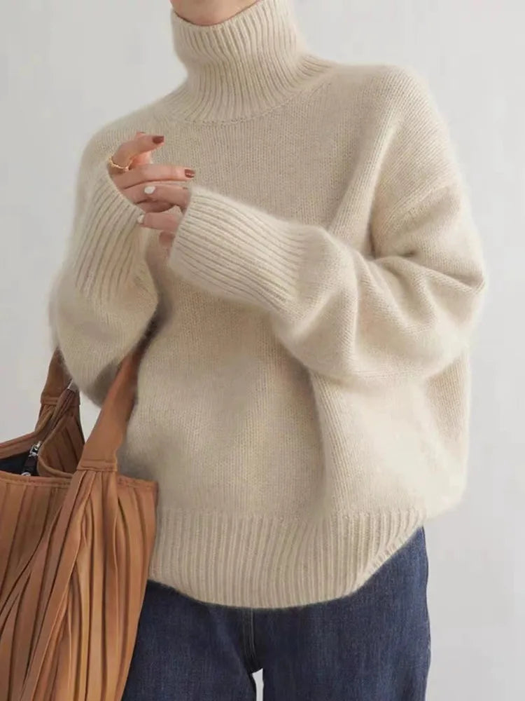 Marianne™ | Maglione a collo alto Luxe