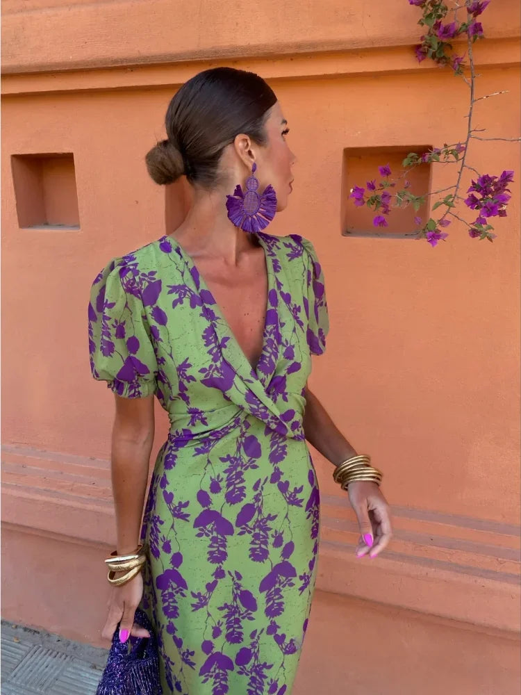 Charlotte | Bellissimo abito stampato da donna