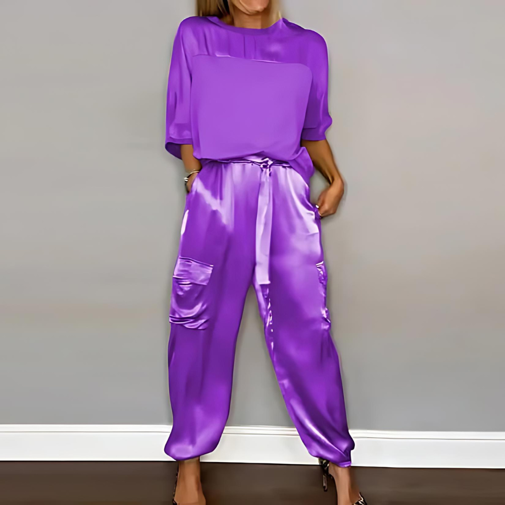 DAX – SET COMPLETO DI SETA PER UN CHIC CON NATURALEZZA