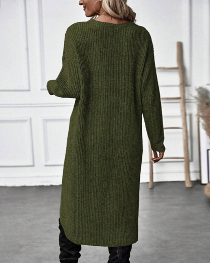 Grace | Abito in maglia di Maglione che Copre l'addome