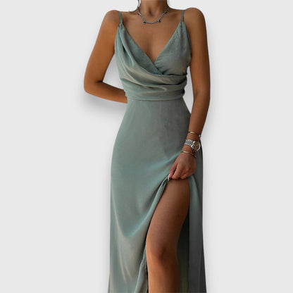 Lynn™ | Abito Elegante con Abertura
