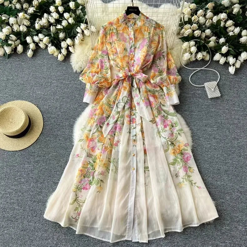 Lucy | Abito estivo Floreale Boho