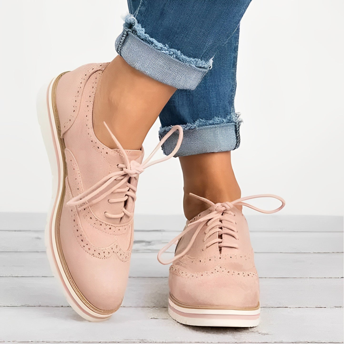 Sloane - Scarpe Oxford con Lacci e Corte