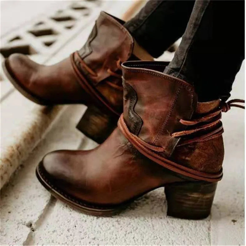 Stivali di Stile Western Retrò