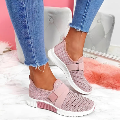Christine - Scarpe bajos eleganti con cierre di velcro da donna