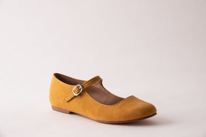 Elena – Mules Mary Jane in camoscio