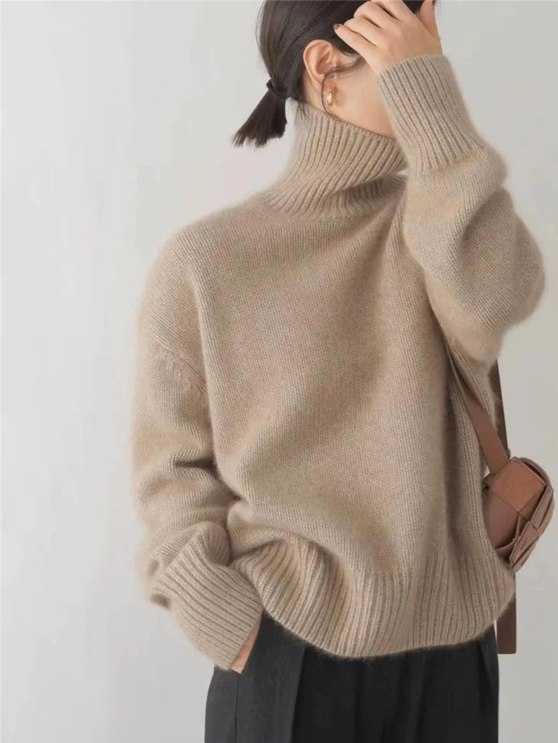 Marianne™ - Maglione a collo alto Luxe