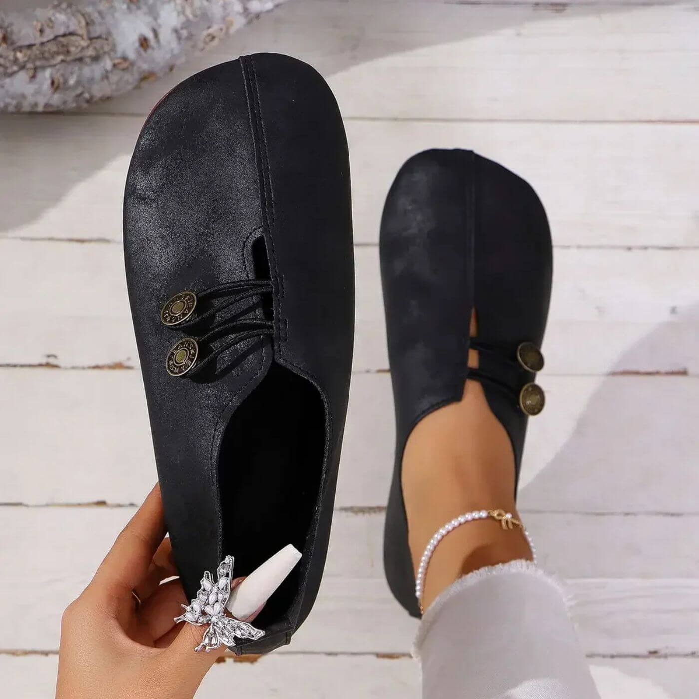 Honorata - Ballerine opacas e morbide