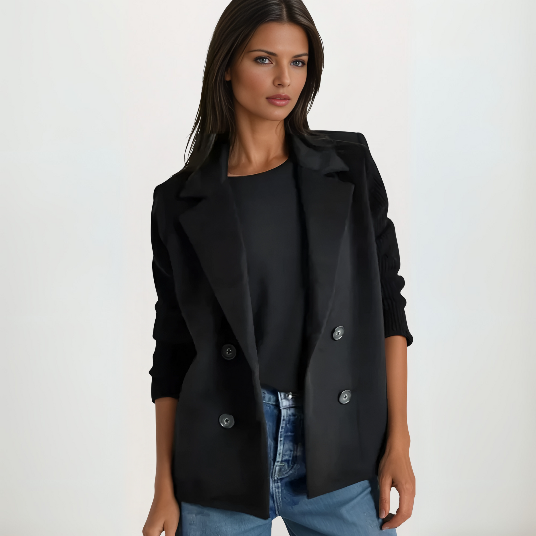 Helen™ | Cappotto Blazer in maglia