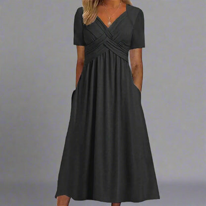 Elsbeth | Abito Midi Aderente per Occasioni Eleganti
